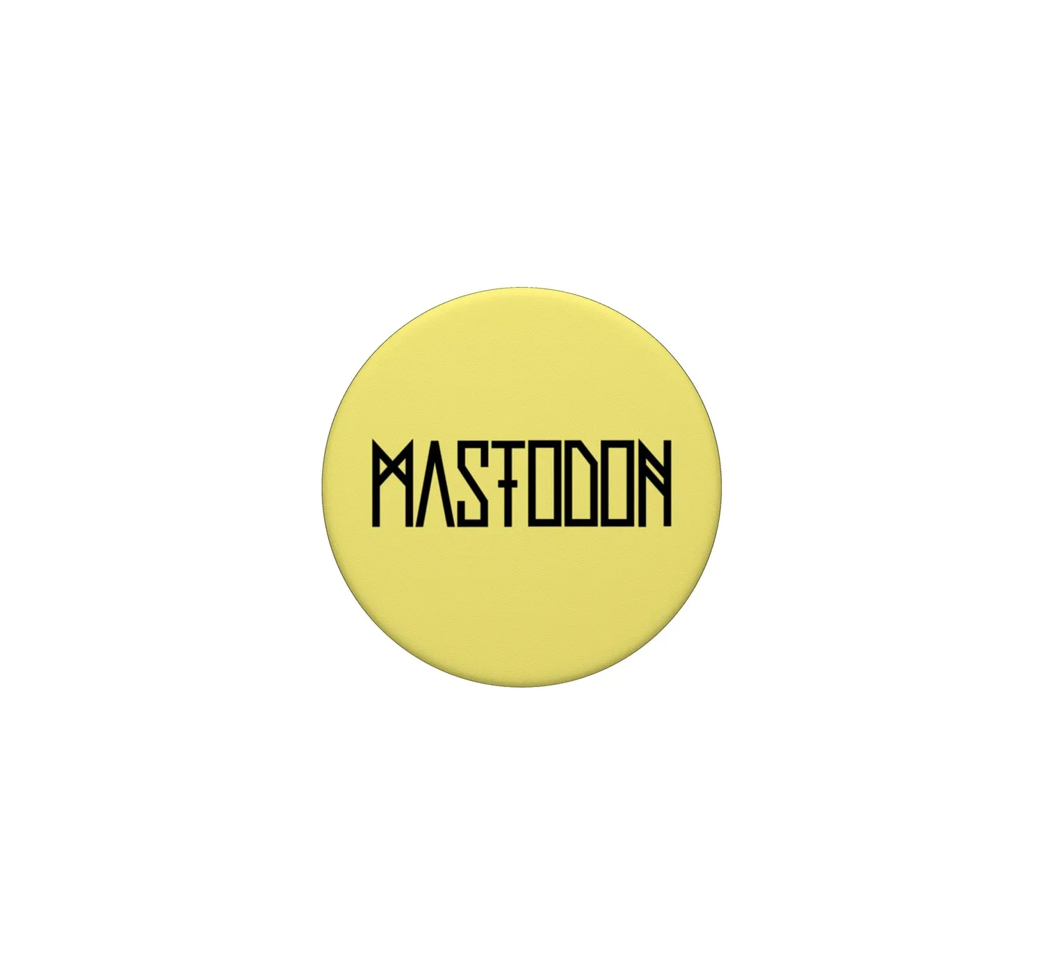 Mastodon Black Logo PopGrip Klebe-Griff offiziell
