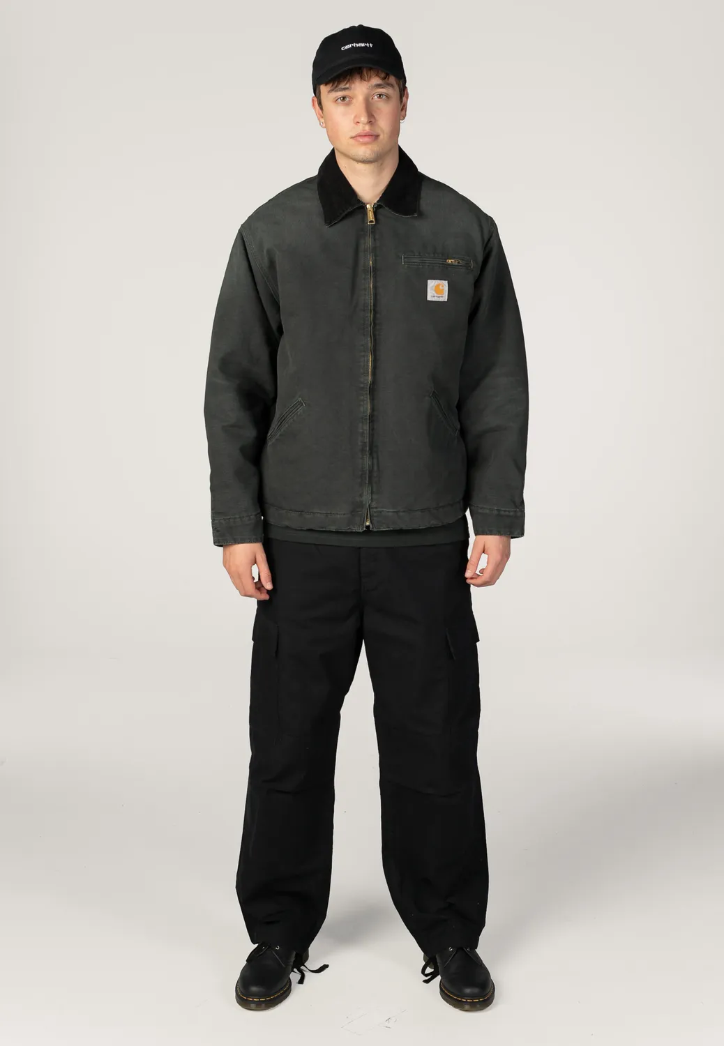 Impericon OG Detroit Stone Canvas Jacke Raven Black