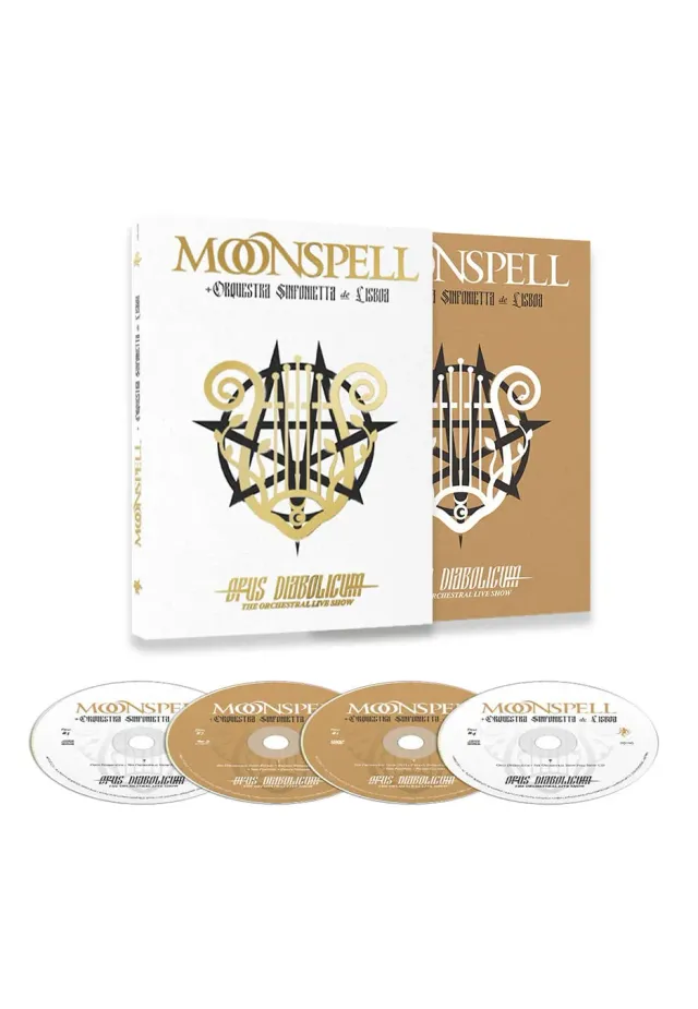 Moonspell Opus Diabolicum The Orchestral Live Show Box-Set 2CD DVD Blu-ray