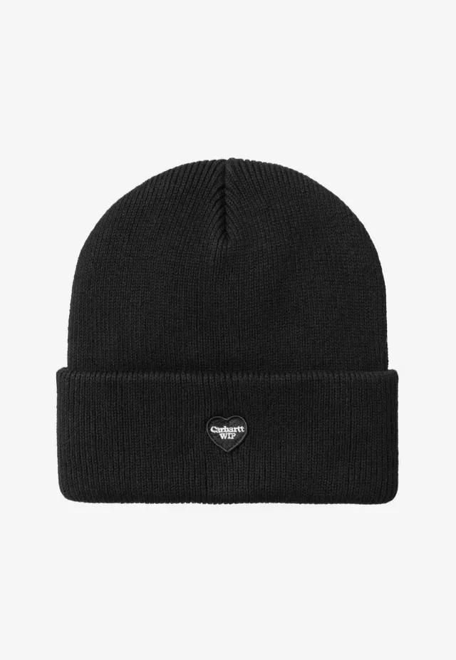 Impericon Small Heart Black Beanie Onesize schwarz