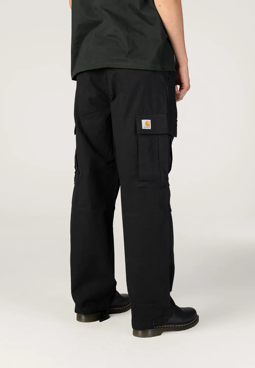 OG Cargo Stone Washed Black Hose Herren Cotton