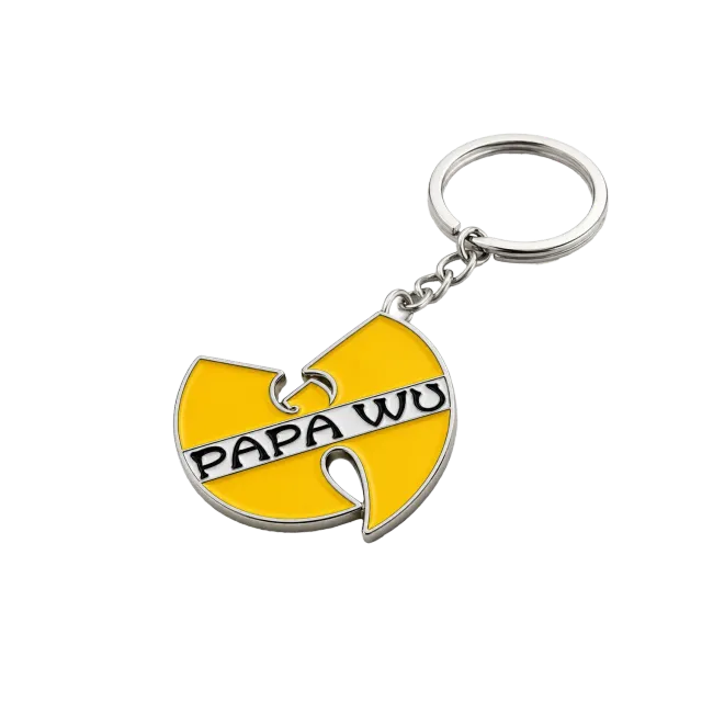Wu-Tang Papa Wu Schlüsselanhänger Soft-Emaille einseitig