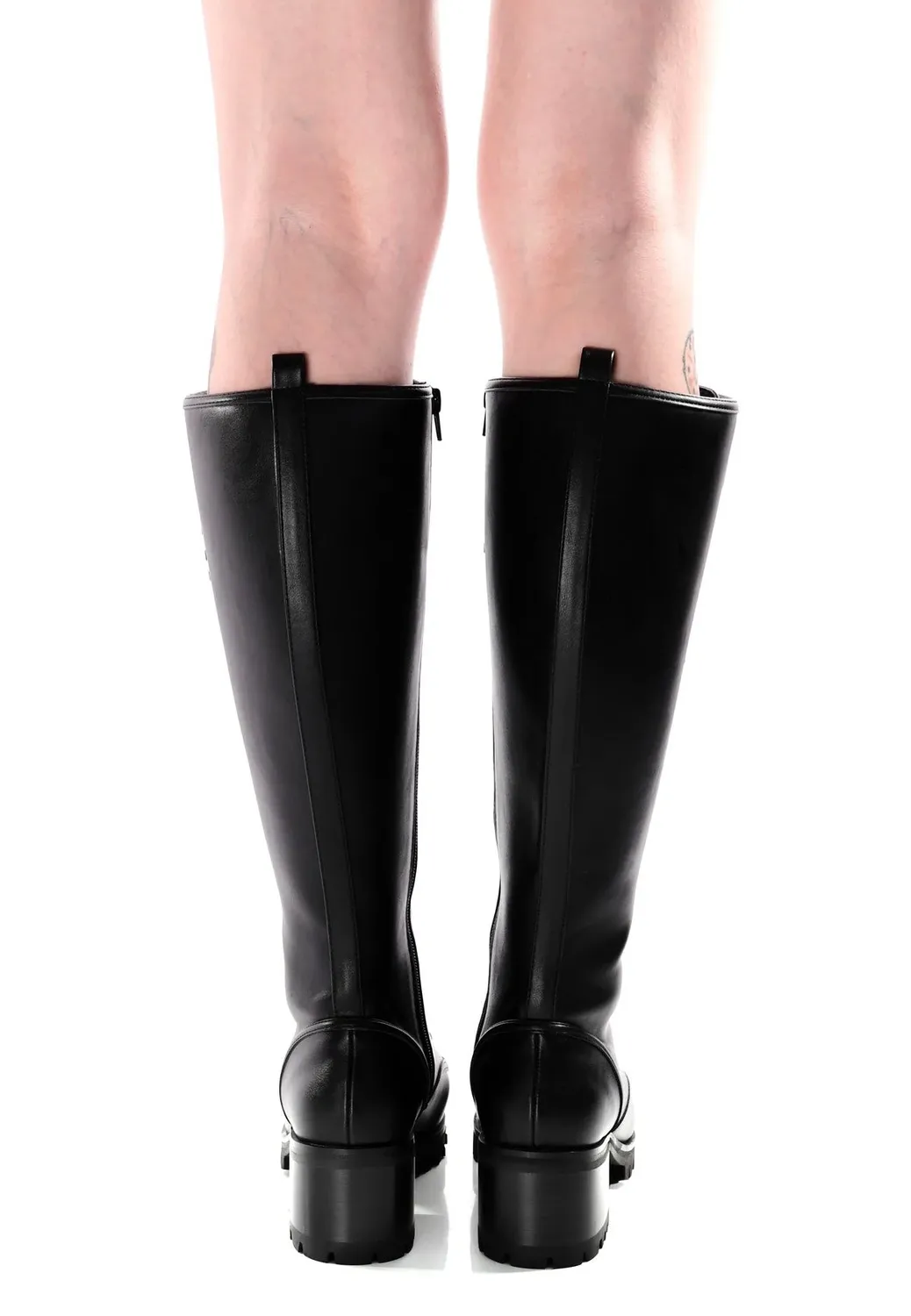 Impericon Essex High Black Stiefel EU 38 schwarz