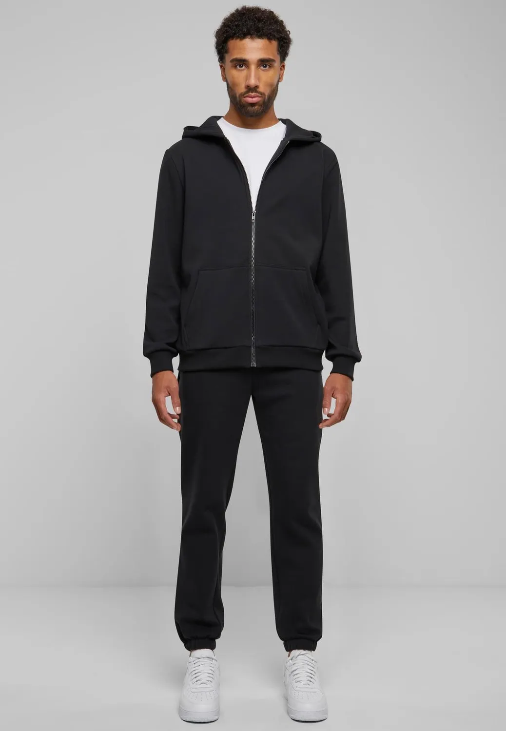 Impericon Cozy Zip Black Zipper schwarz Langarm