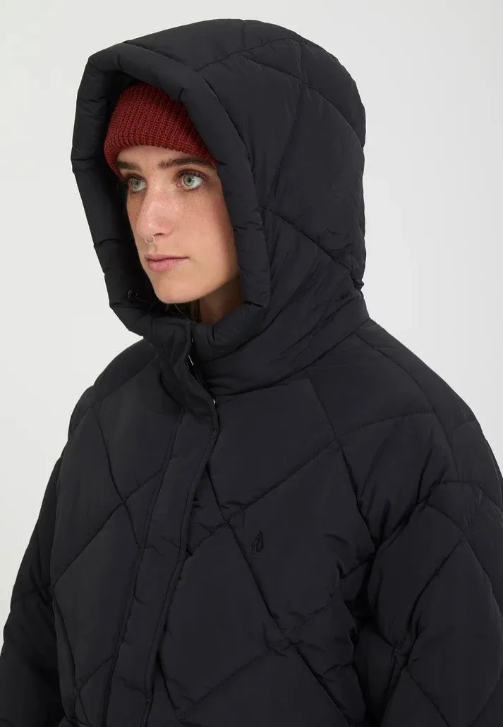 Impericon Out Of Boxy Puff Jacke Schwarz Damen