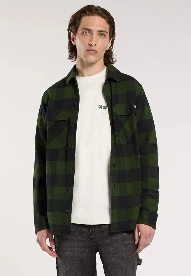 Impericon Sacramento Pine Needle Green Flanellhemd kariert