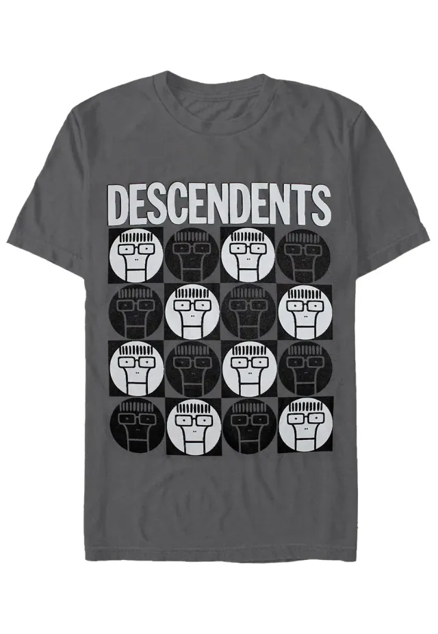 Impericon Milo Circles Dark Shadow T-Shirt grau
