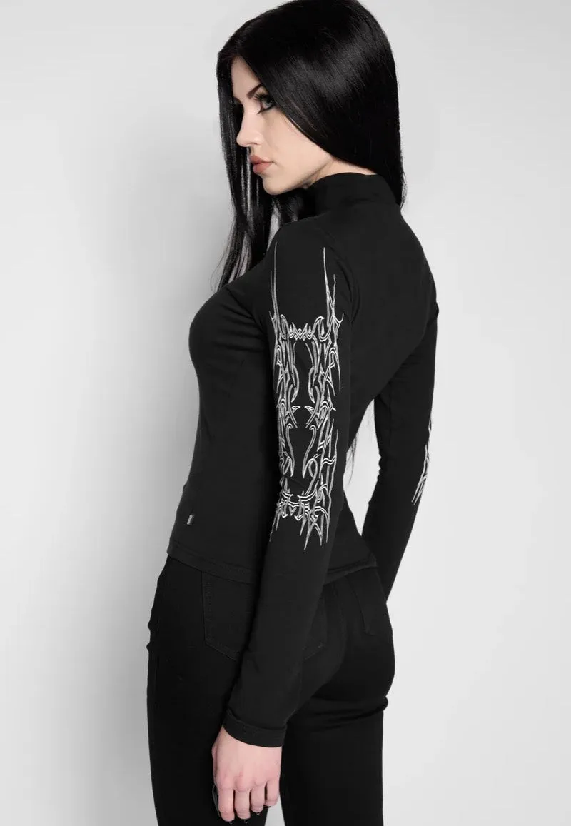 Impericon Lucent Black Longsleeve schwarz M