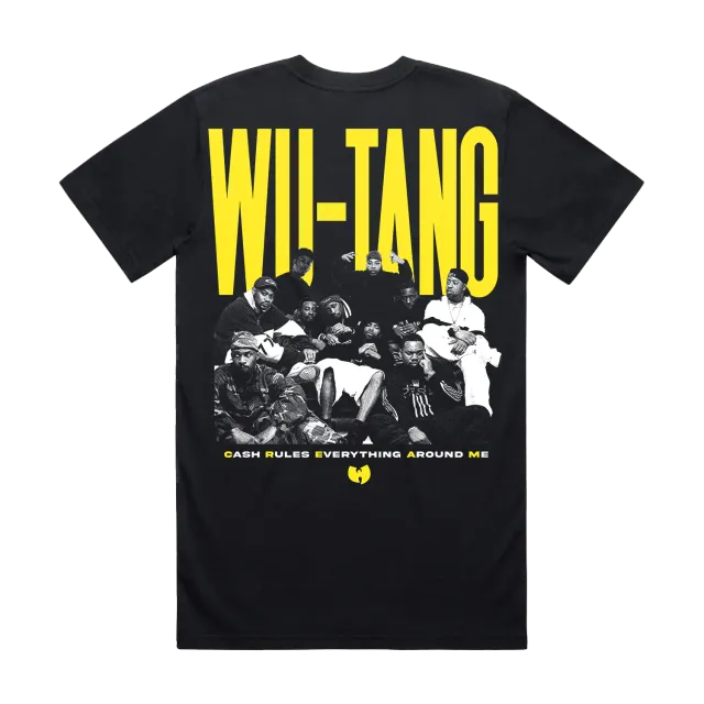 Wu-Tang C.R.E.A.M. T-Shirt mit Member-Backprint Heavyweight