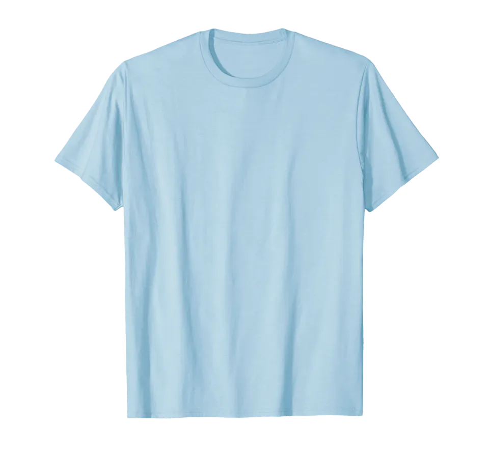 Mastodon Skull on Light Blue T-Shirt hellblau offiziell