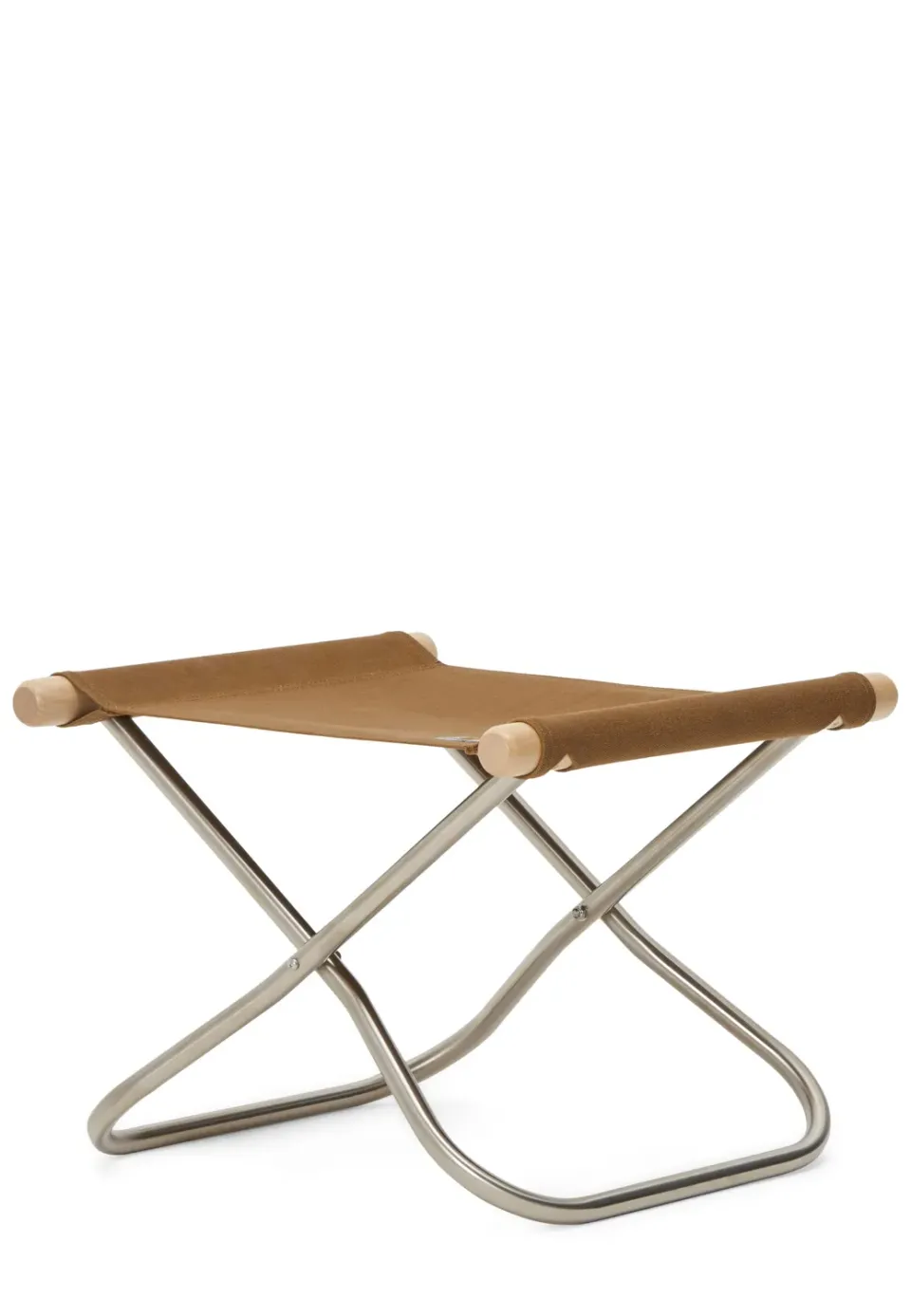 Ottoman Hamilton Brown Stuhl Canvas Braun Klappbar