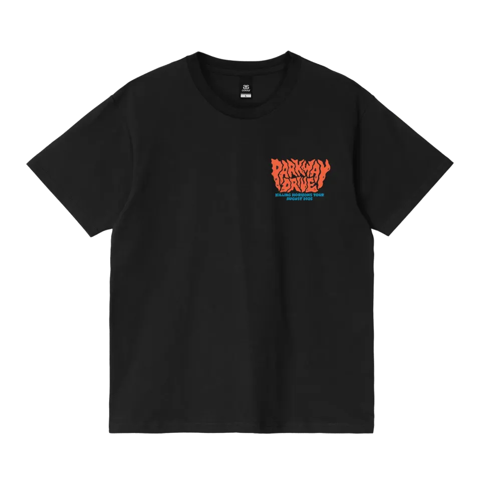 Parkway Drive Killing Horizons Octopus Sydney T-Shirt Schwarz