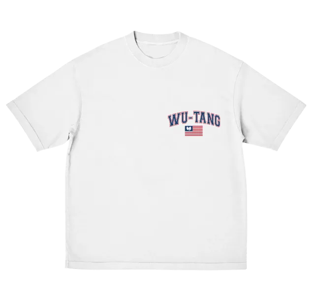Wu-Tang USA Global Pride T-Shirt cropped 250 GSM