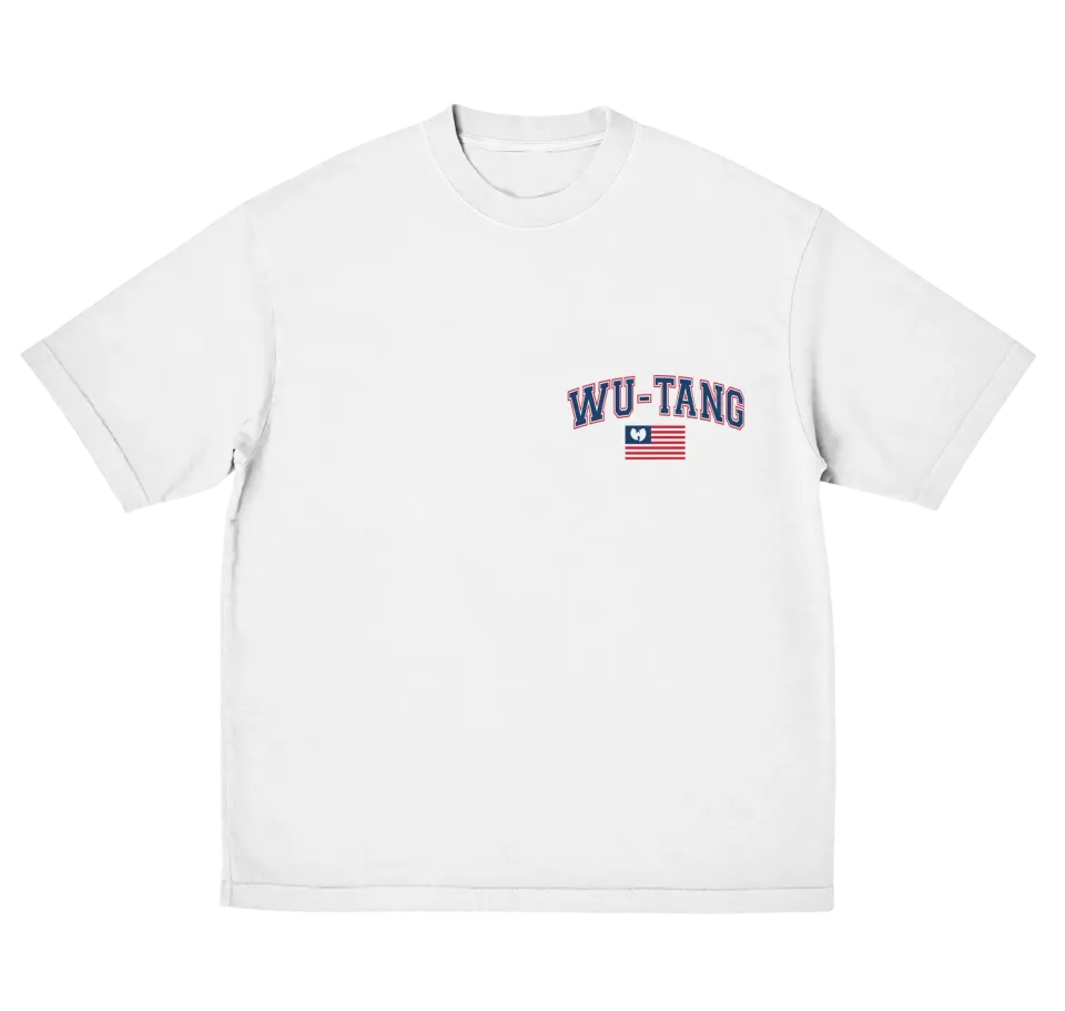 Wu-Tang USA Global Pride T-Shirt cropped 250 GSM