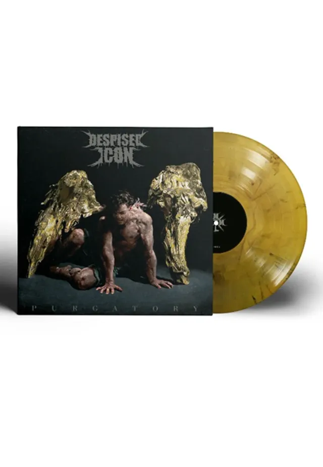 Purgatory Ltd. Gold/Black Marbled Vinyl Deathcore