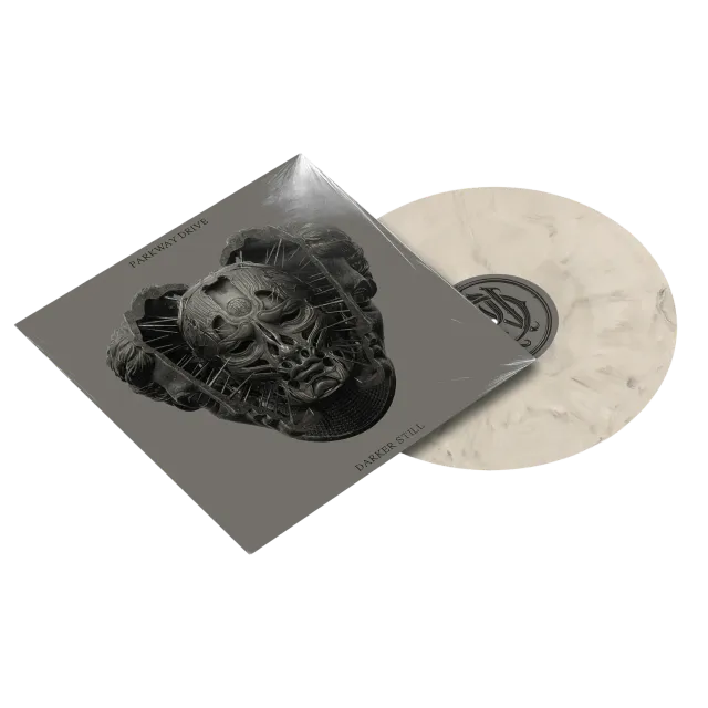Parkway Drive Darker Still LP White & Black Marble Vinyl