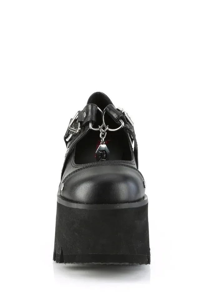 Impericon Ashes 33 Black Boots Schwarz Vegan US 4-11