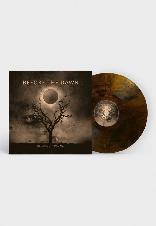 Impericon Deathstar Rising Ltd. Vinyl orange-braun marmoriert