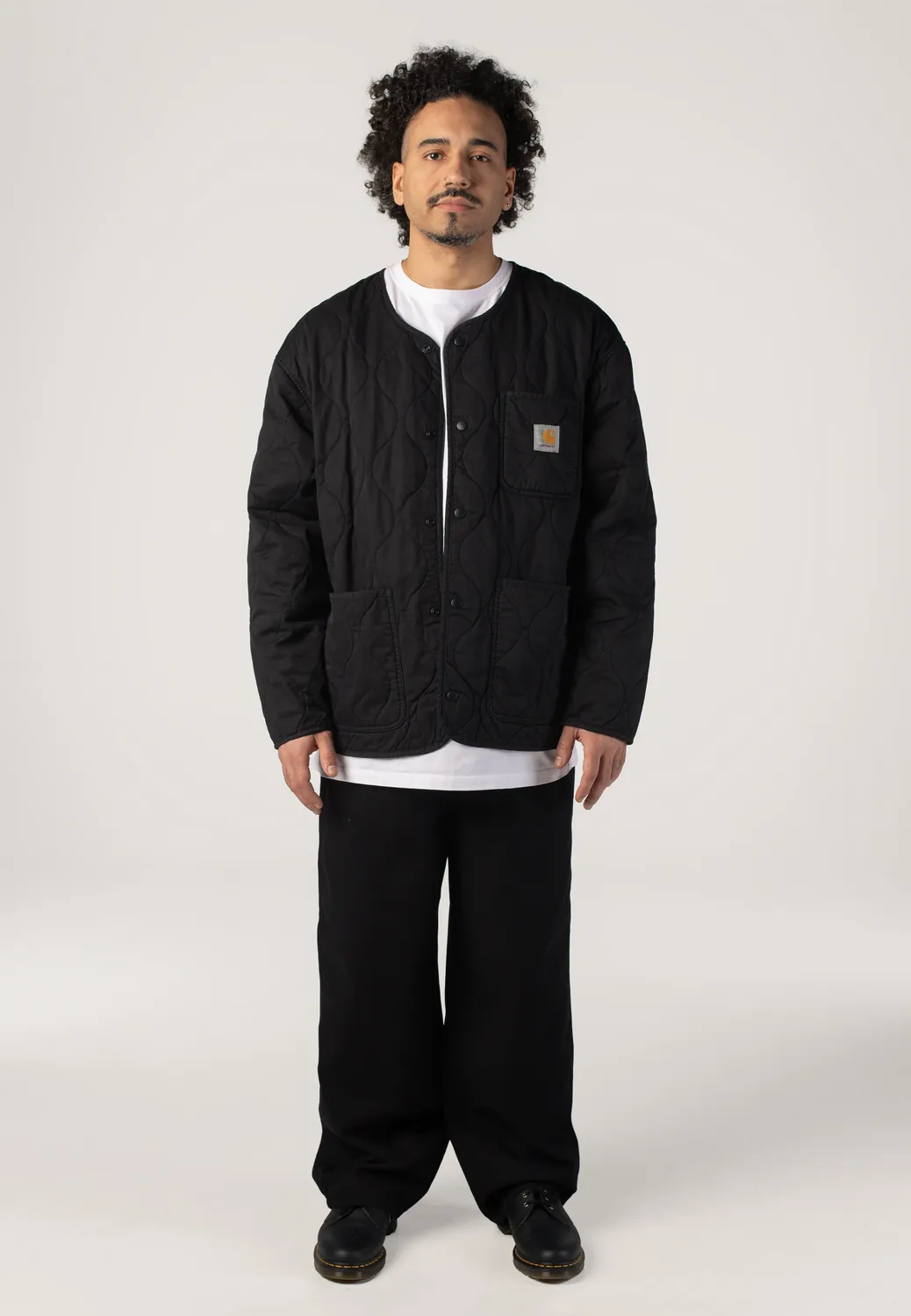 Impericon Skyton Liner Black Jacke schwarz Twill