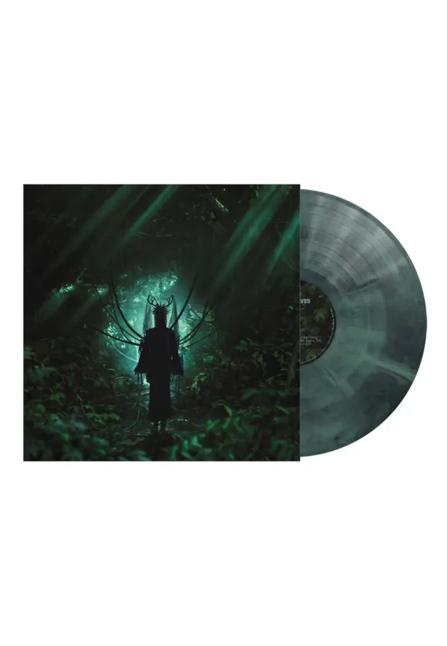 Impericon while True Vinyl Green Black Galaxy