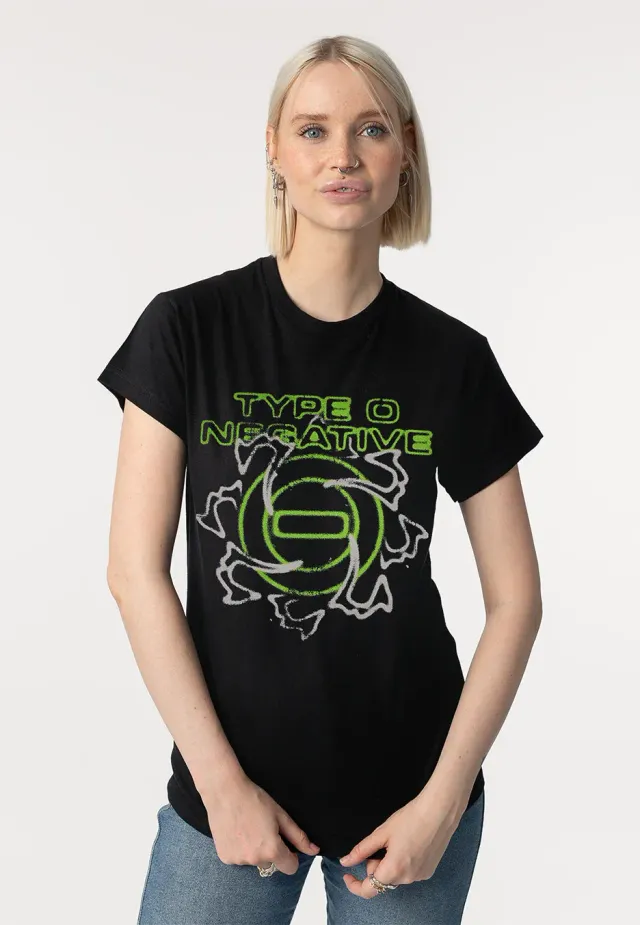 Impericon O Logo T-Shirt schwarz Unisex Gothic