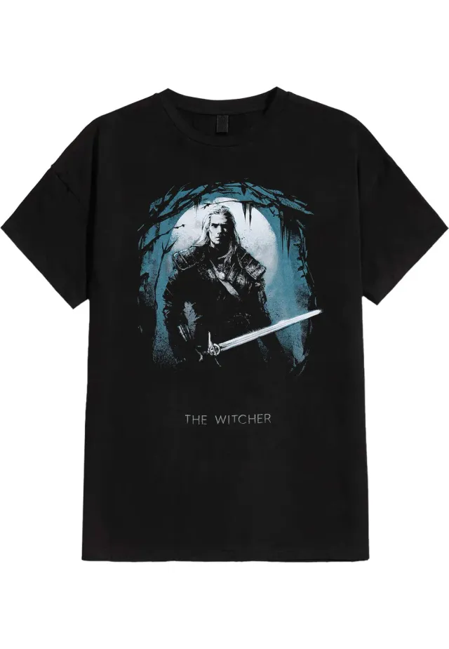 Impericon Silhouette Moon T-Shirt schwarz Unisex Größe M