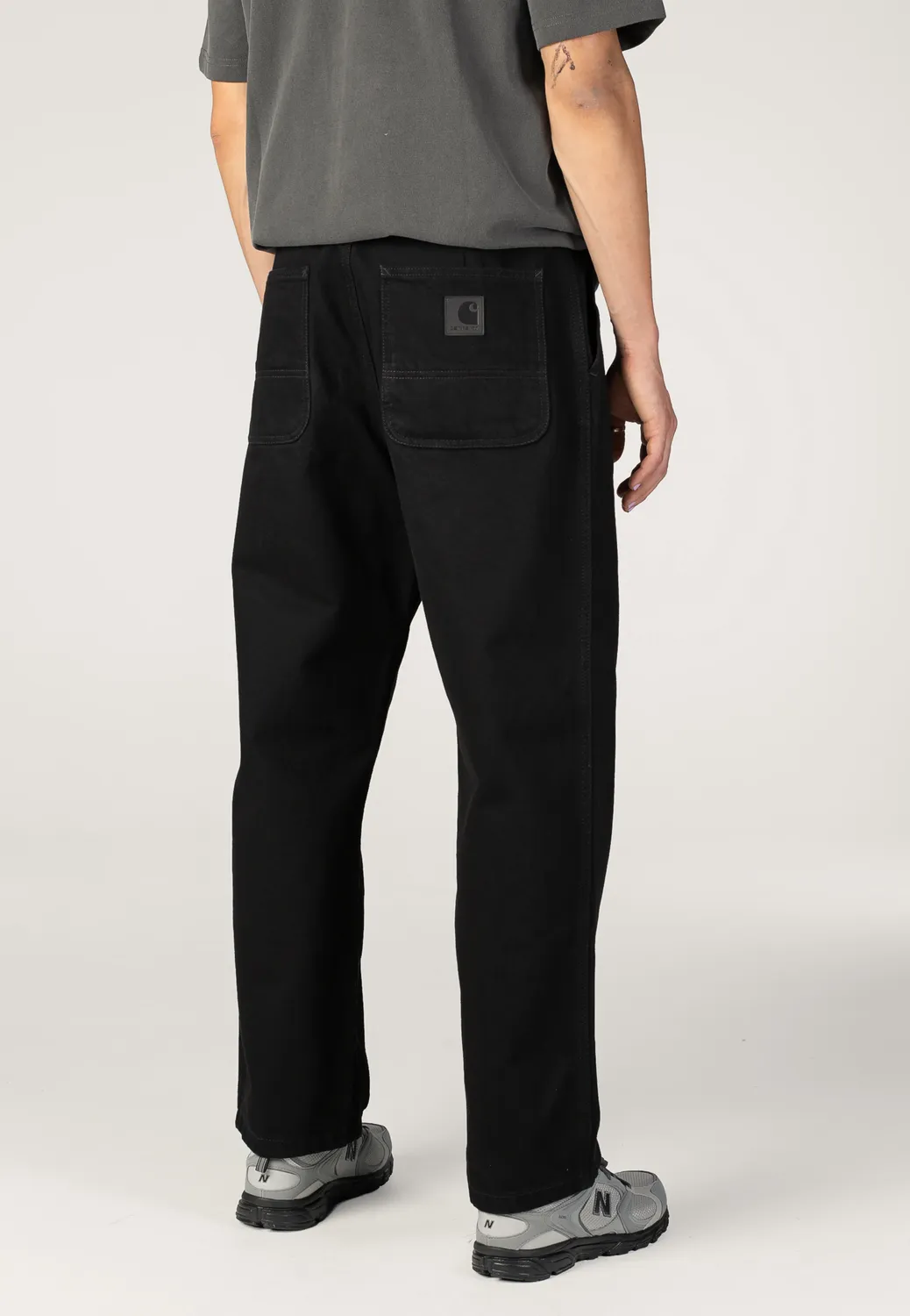 Impericon Jace Rinsed Black Jeans schwarz Tapered Fit
