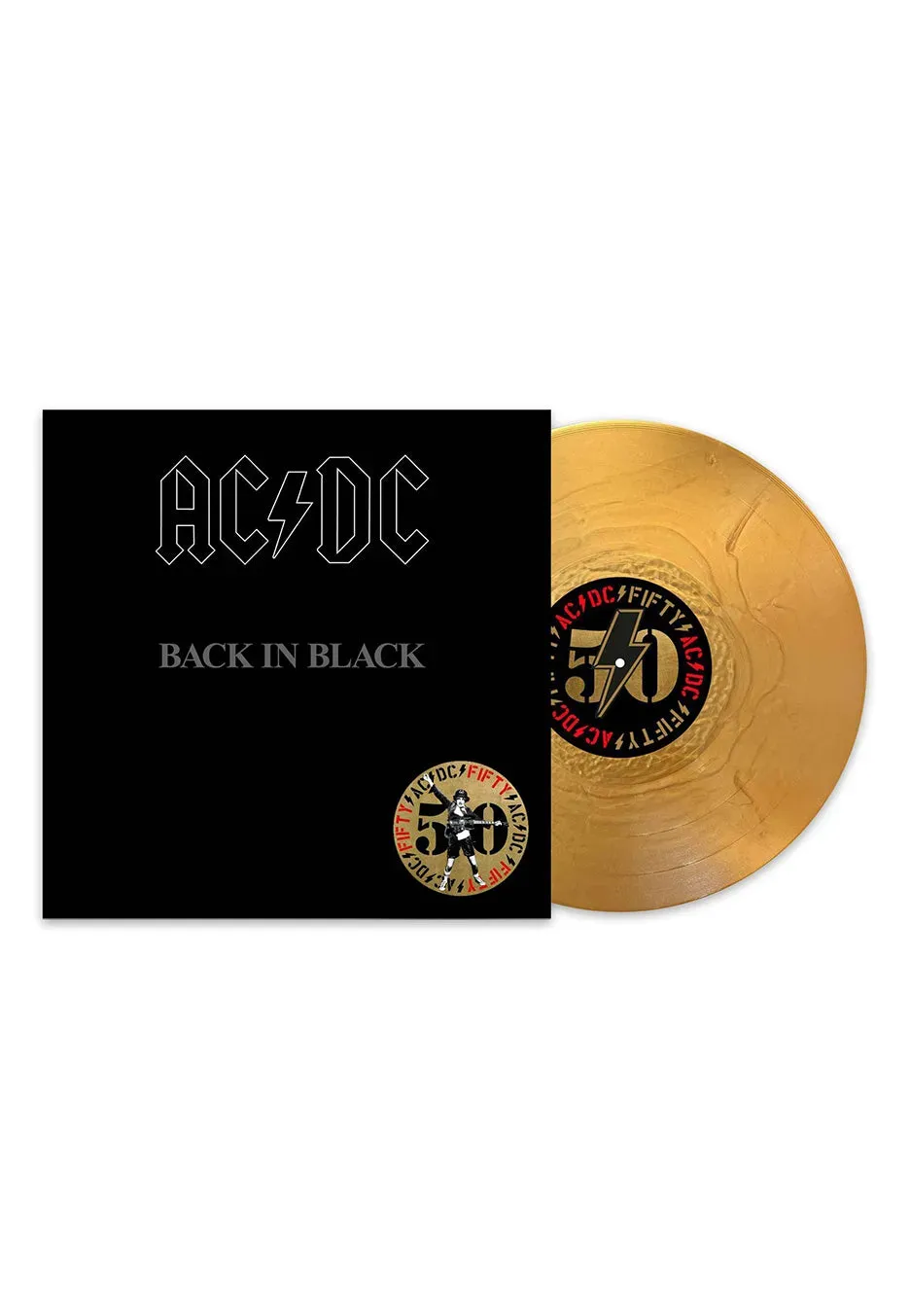 Impericon Back In Black 50th Anniversary Vinyl Gold limitiert