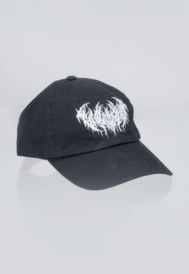 Impericon Logo 5-Panel Cap schwarz Onesize Baumwolle