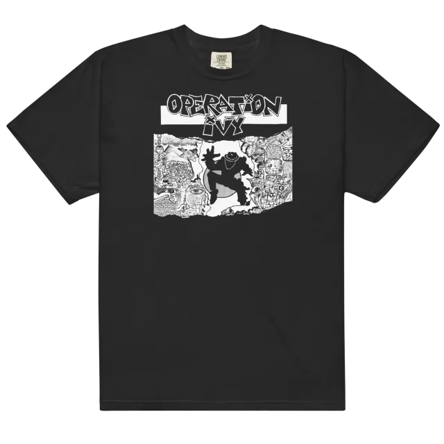 Operation Ivy Energy T-Shirt Schwarz Baumwolle Ska-Punk
