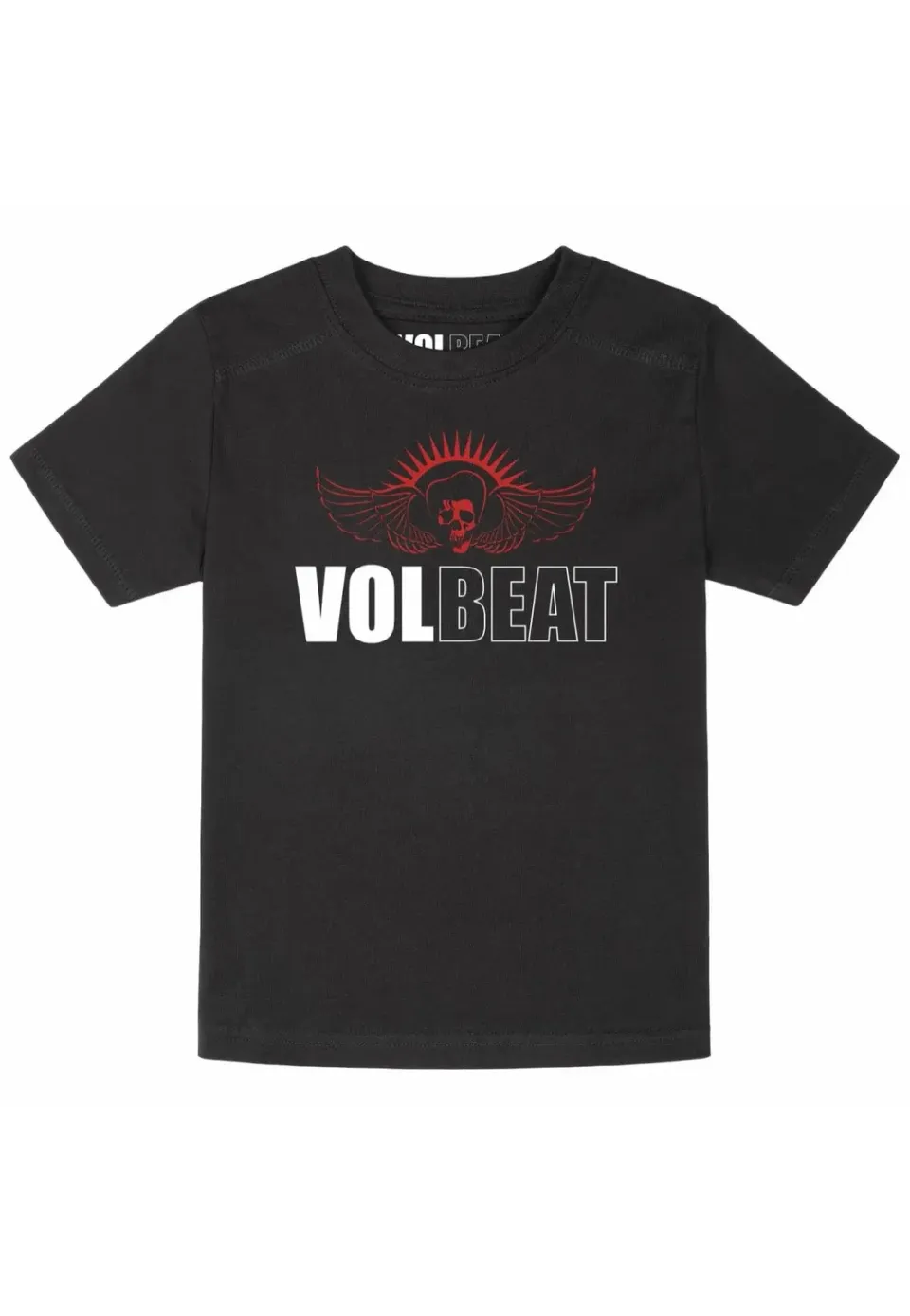 Impericon Skullwing Kids T-Shirt Schwarz