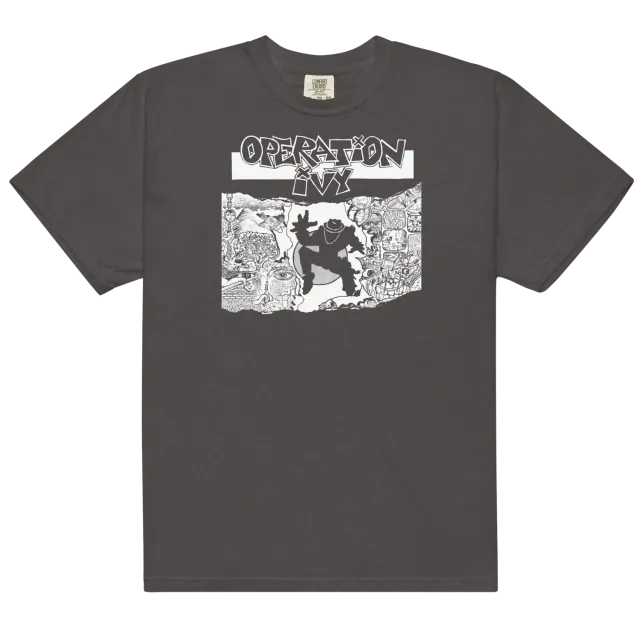 Operation Ivy Energy T-Shirt Dunkelgrau Baumwolle