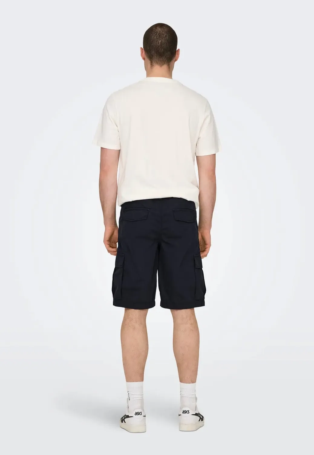 Impericon Loc 0157 Black Cargo Shorts Schwarz