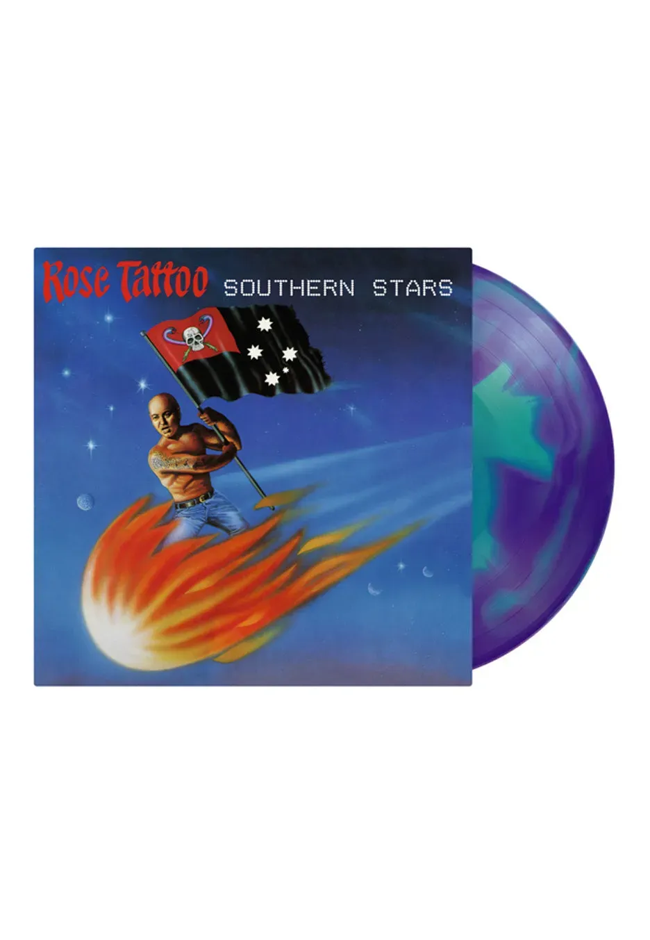 Southern Stars Ltd. Turquoise Blue Swirl Vinyl LP limitiert