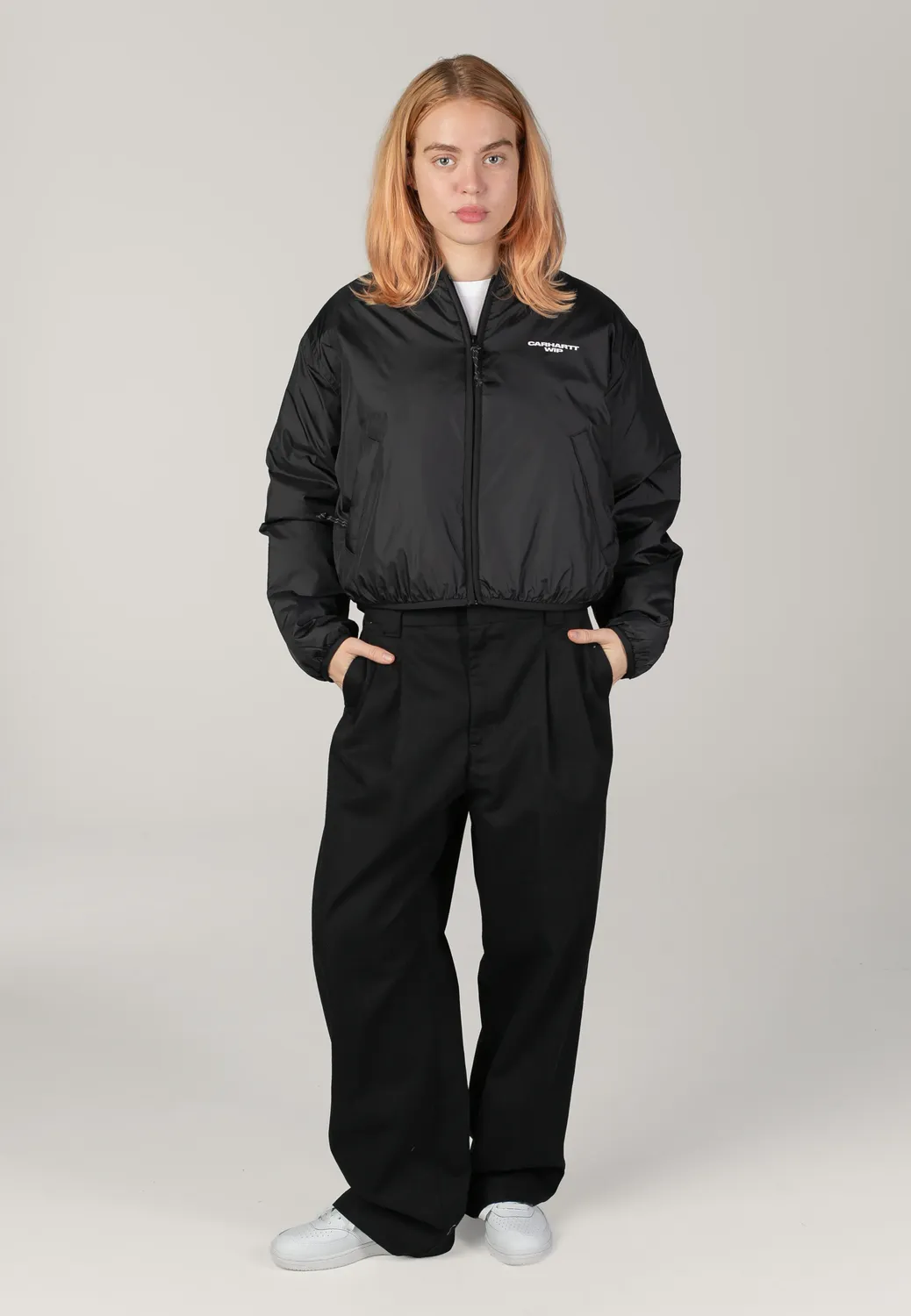 Impericon W' Kane Liner Black/White Jacke Schwarz