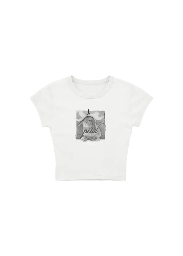 Ariana Grande Bunny Baby T-Shirt Siebdruck