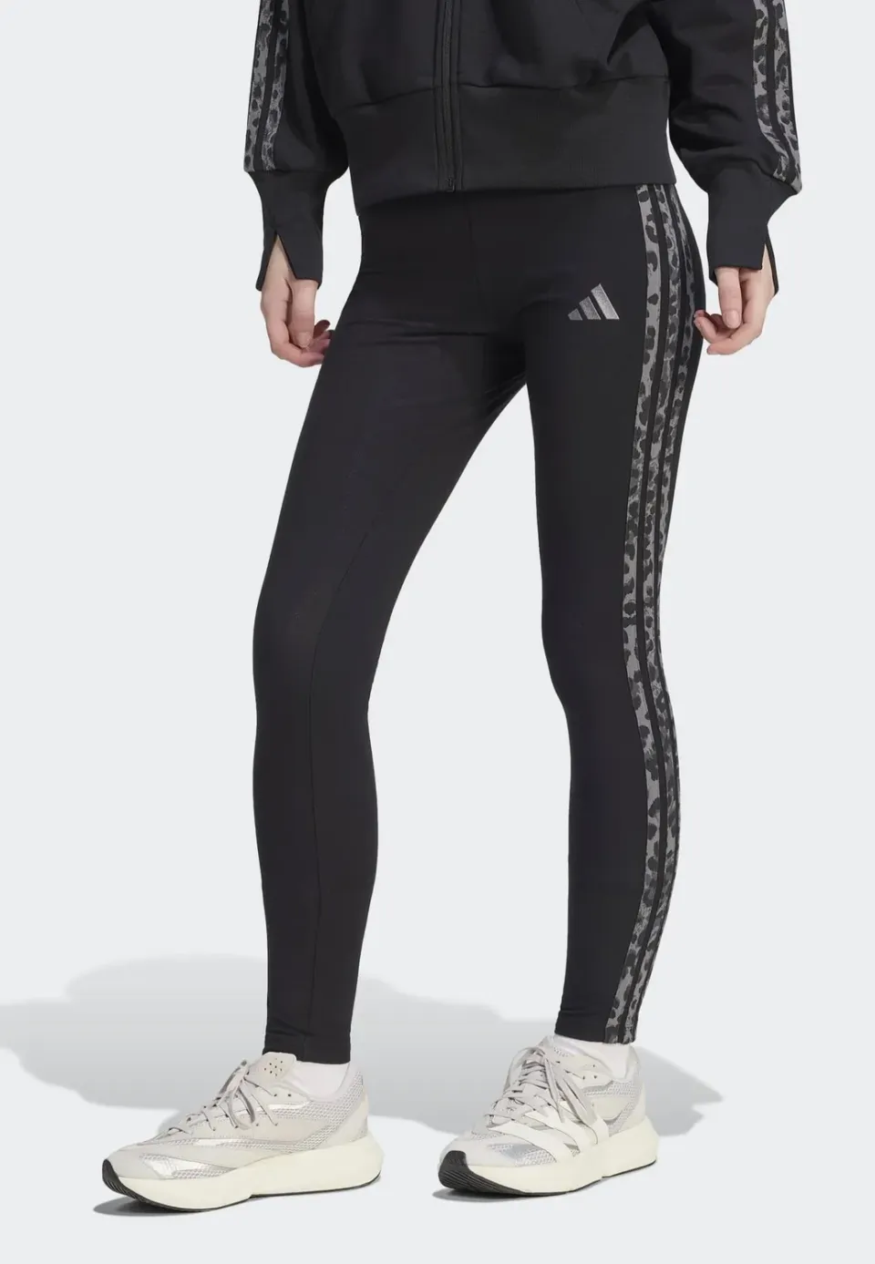 Impericon Seasonal Essentials Animal Print 3-Stripes Leggings