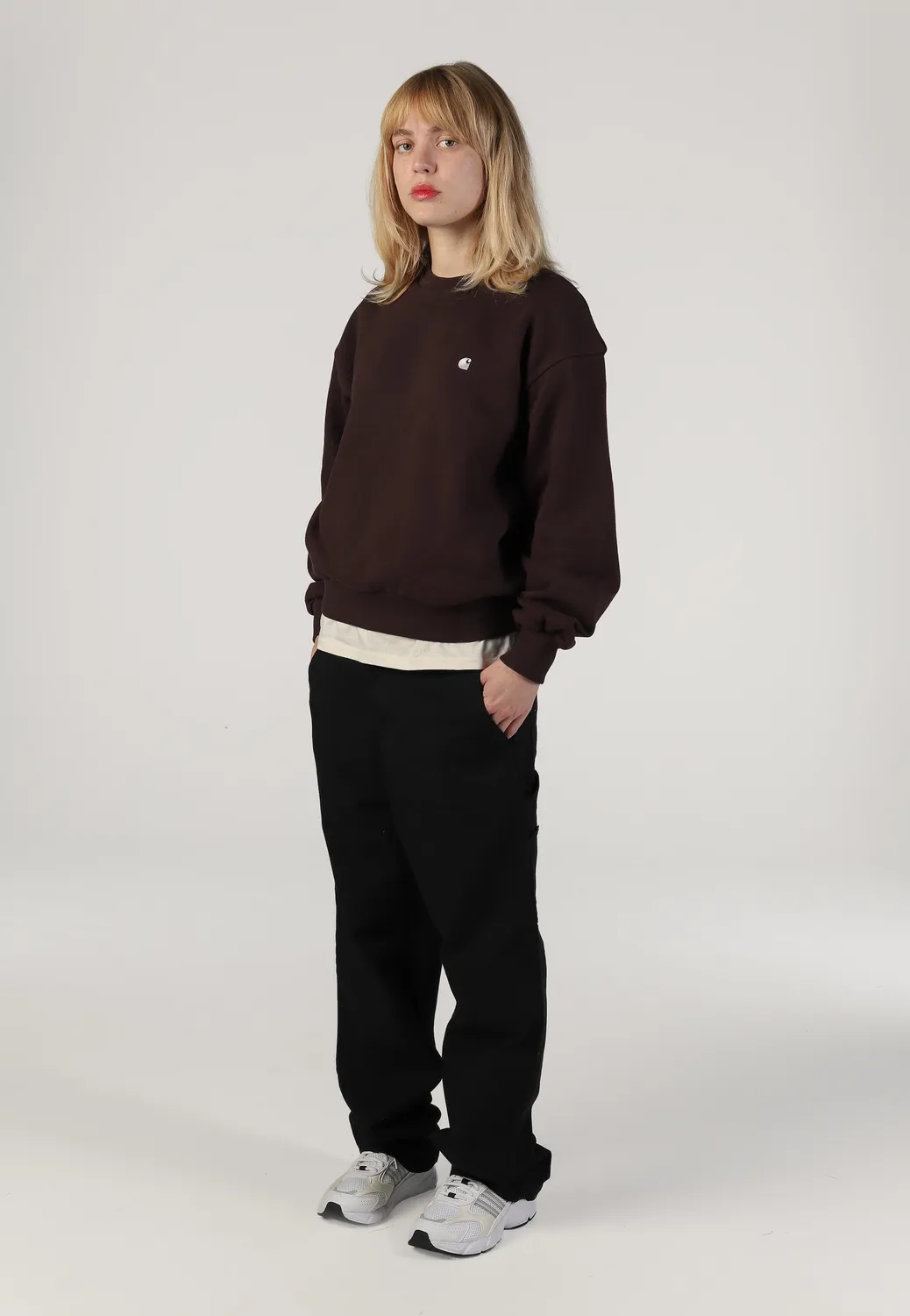 Impericon Casey Sweater Palisander Silver Damen