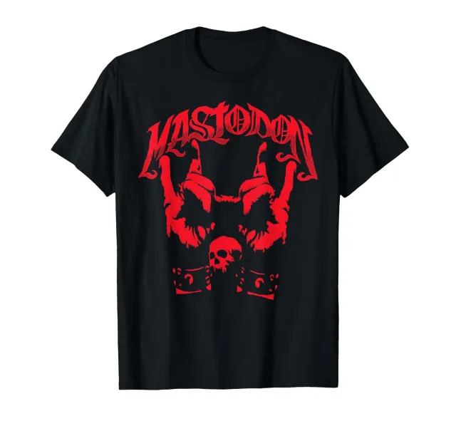 Mastodon Devil Horns T-Shirt Herren schwarz M