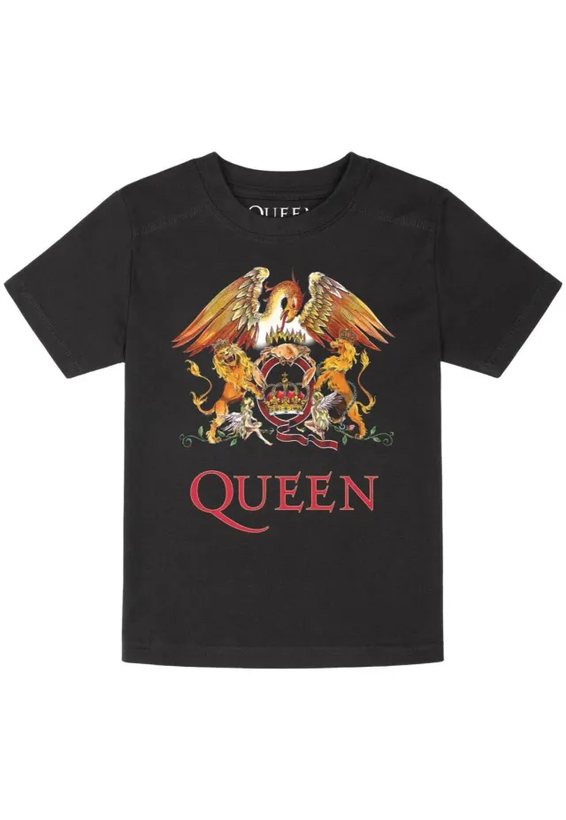 Impericon Crest Kids T-Shirt Kinder schwarz Gr. 128