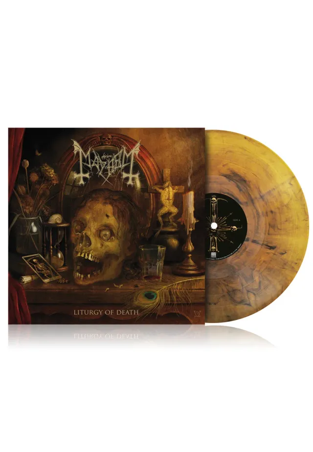 Impericon Liturgy Of Death Vinyl Marbled Black Metal
