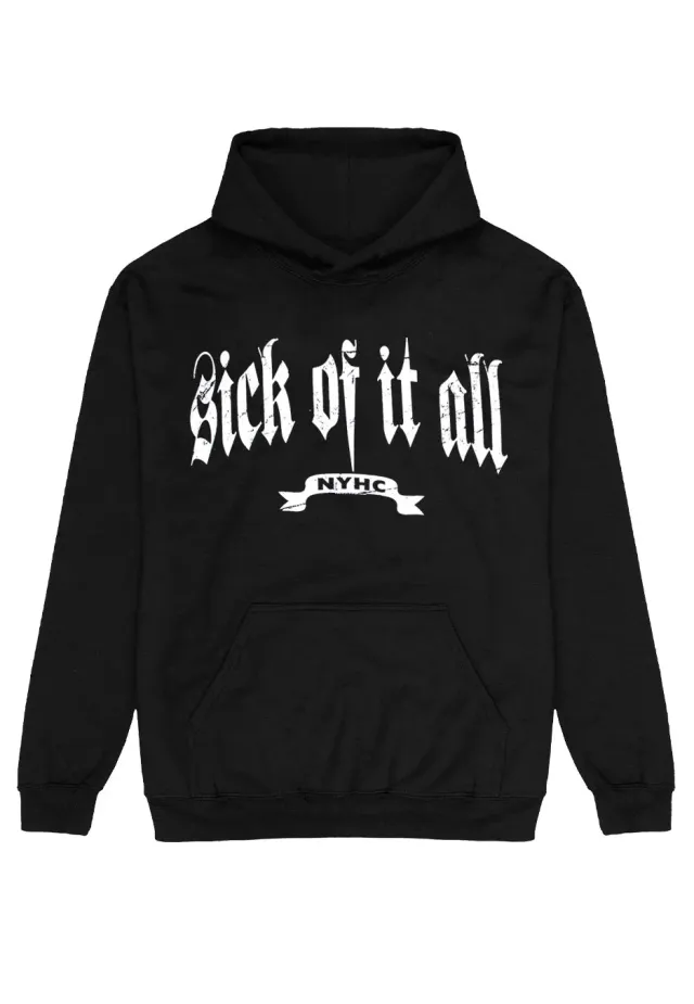 Impericon Logo Hoodie schwarz New York Hardcore Unisex