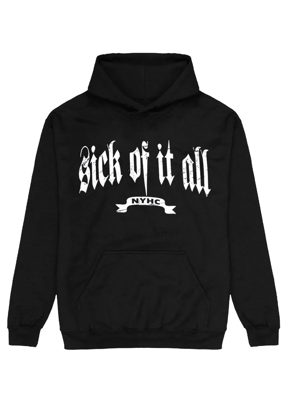 Impericon Logo Hoodie schwarz New York Hardcore Unisex