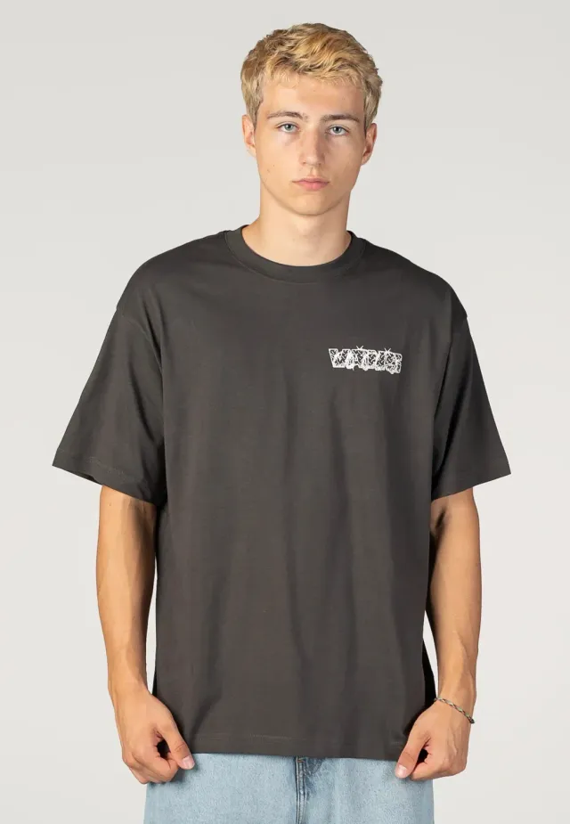 Impericon Barbed Wrap Faded Black T-Shirt schwarz