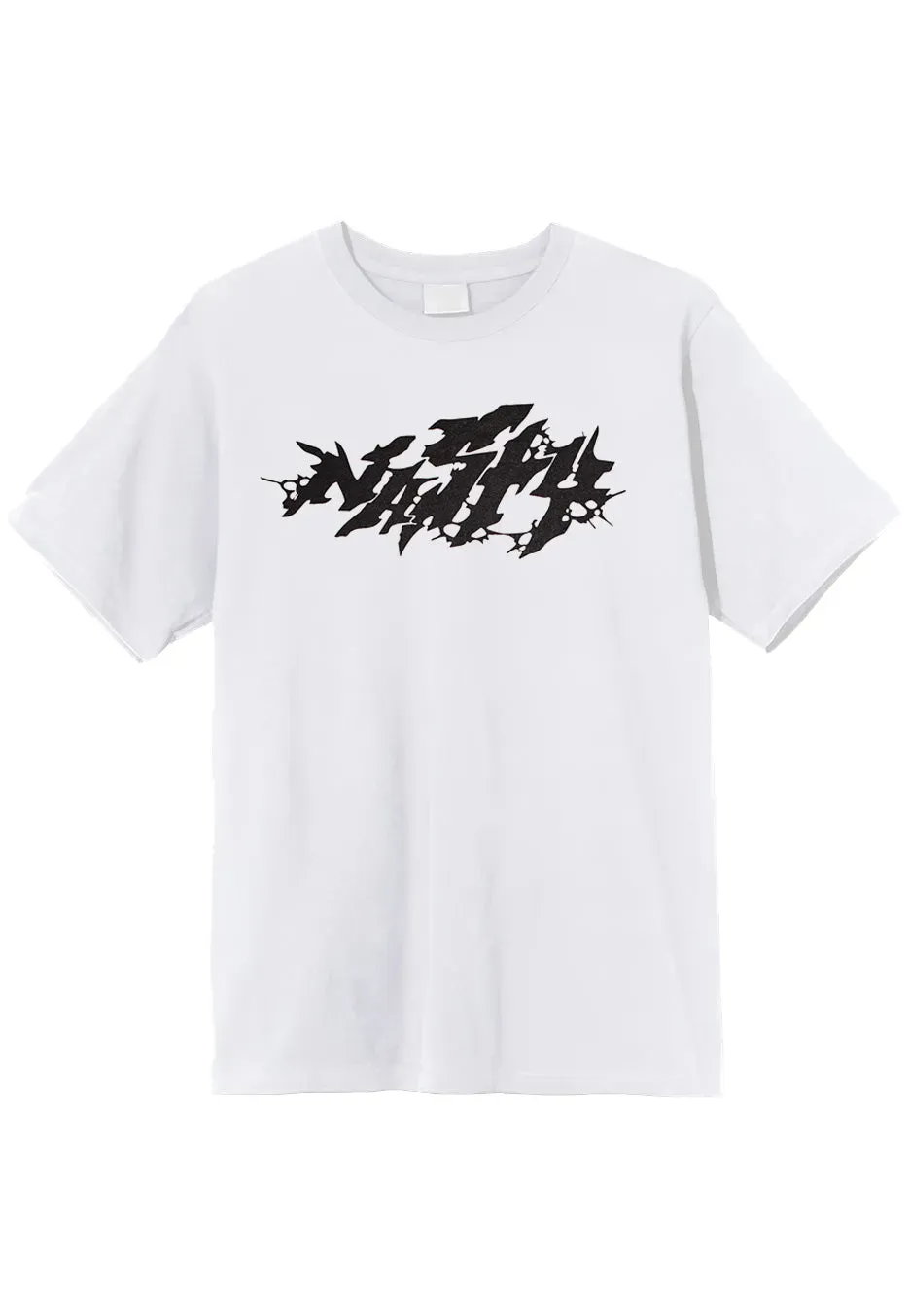 Impericon Anti Social T-Shirt Weiß Jersey