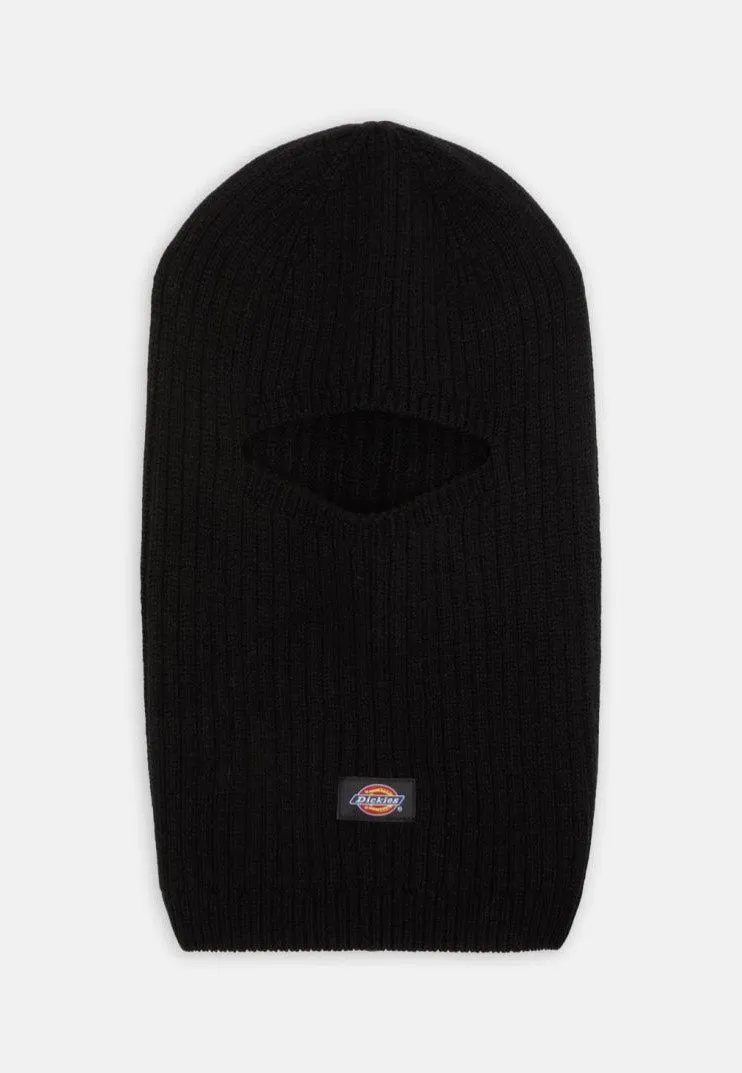 Dickies Rib Black Sturmhaube Schwarz Onesize Strick