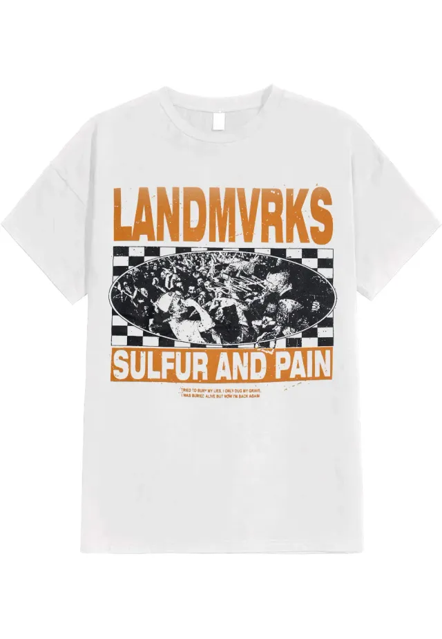 Impericon Sulfur White T-Shirt weiß