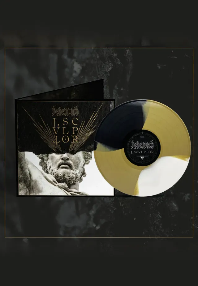 Behemoth I, Scvlptor Ltd. Black Gold White Split Vinyl