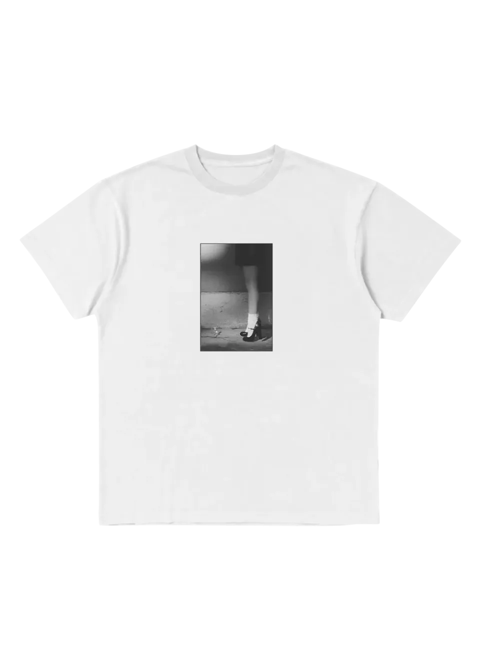 Ariana Grande Petal in the Pavement T-Shirt Weiß Frontprint