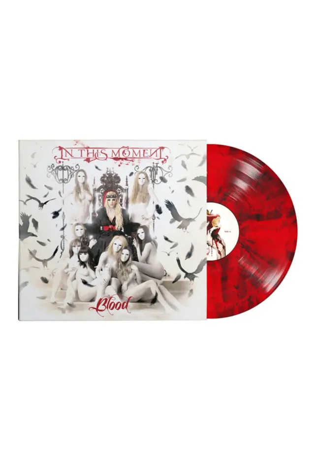 Blood Ltd. Red-Black Marbled Vinyl rot-schwarz limitiert